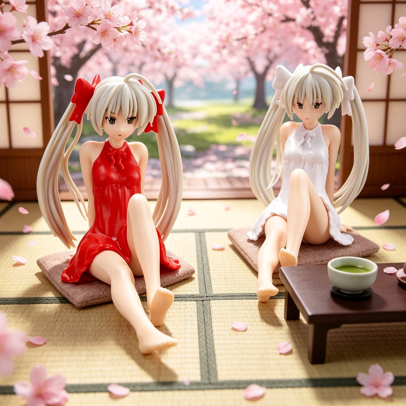 Home Office Romance Manga - تمثال يوسيجا نو سورا كاسوغانو سورا