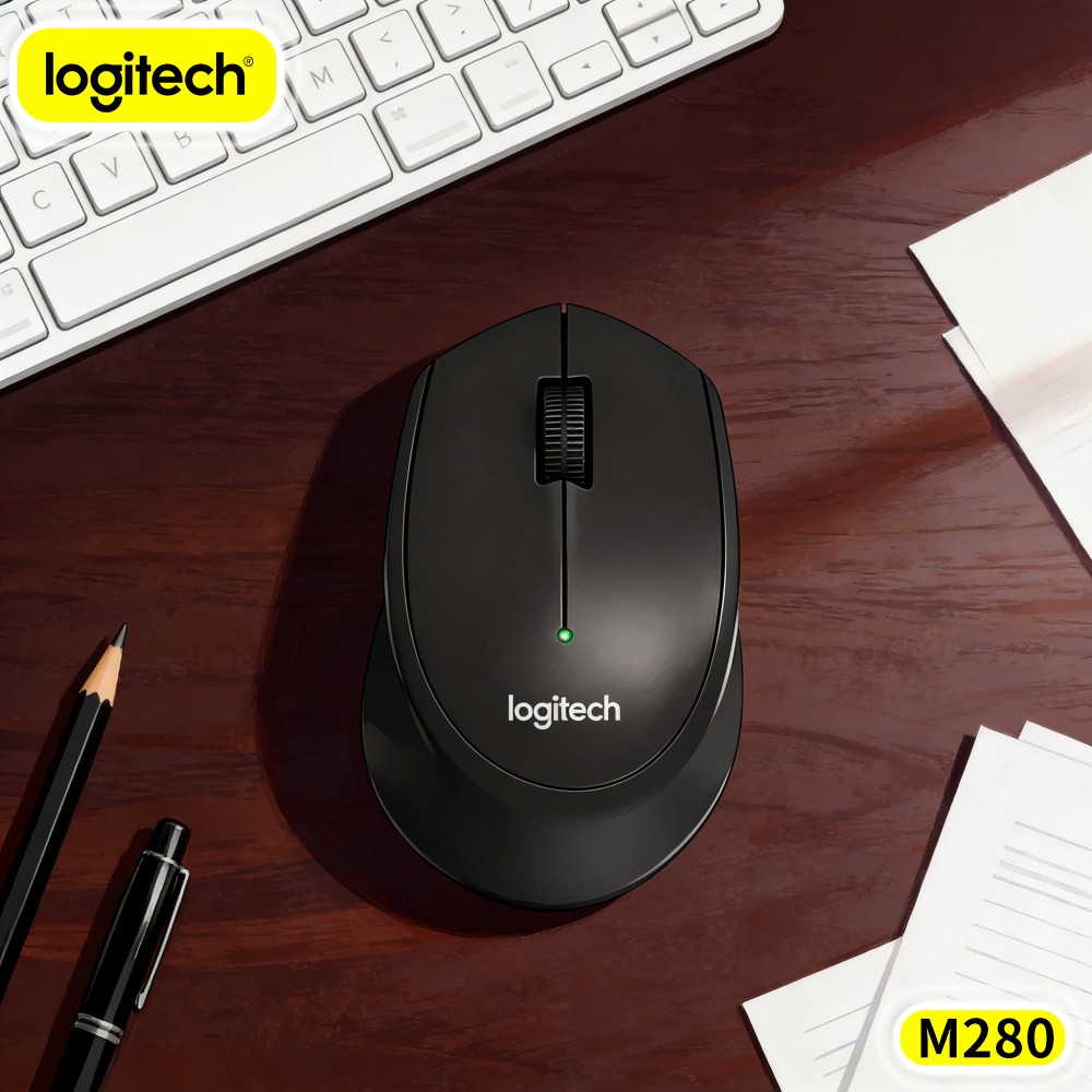 Home Office For Mac - ماوس لوجيتك M280 اللاسلكي ببطارية تدوم