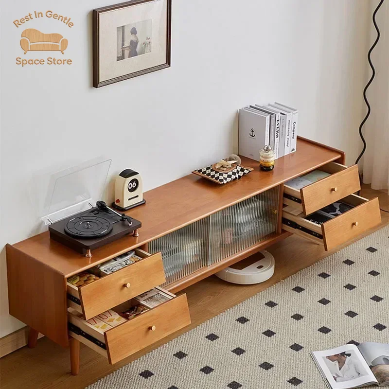 Drawer Pedestal Cabinet - وحدة تلفزيون عصرية مع أدراج تخزين