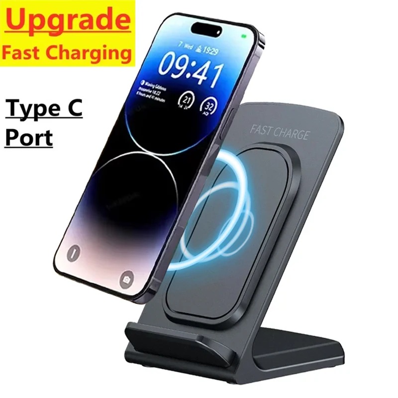 Desk Charging Station - حامل شحن لاسلكي للمكتب للهواتف الذكية،