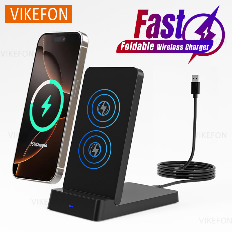 Desk Charging Station - شاحن لاسلكي للهاتف سطح المكتب حامل