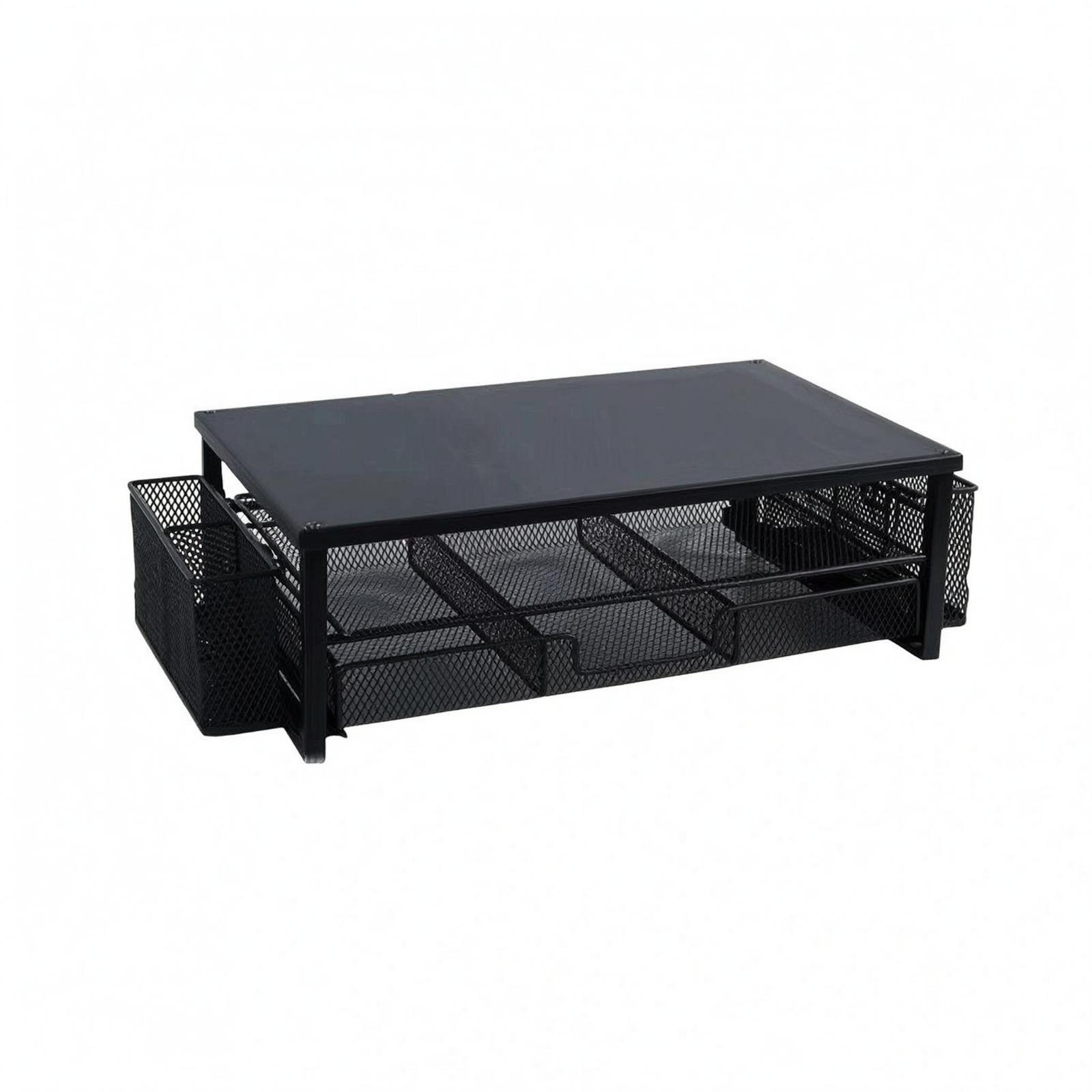 حامل شاشات مع منظم شبكي ودرج م - مراجعة Monitor Riser Stand وسعره