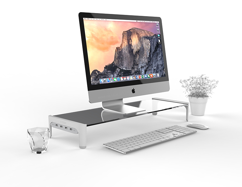 حامل الكمبيوتر المحمول ، شاشة  - مراجعة Monitor Riser Stand وسعره