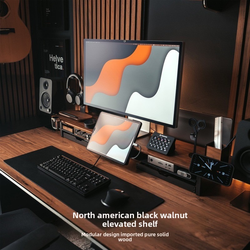 حامل شاشة R1 معياري من الخشب ا - مراجعة Monitor Riser Stand وسعره