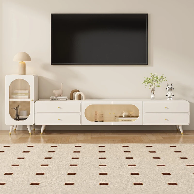 منظم الترفيه قاعدة التلفزيون ت - مراجعة Drawer Pedestal Cabinet وسعره