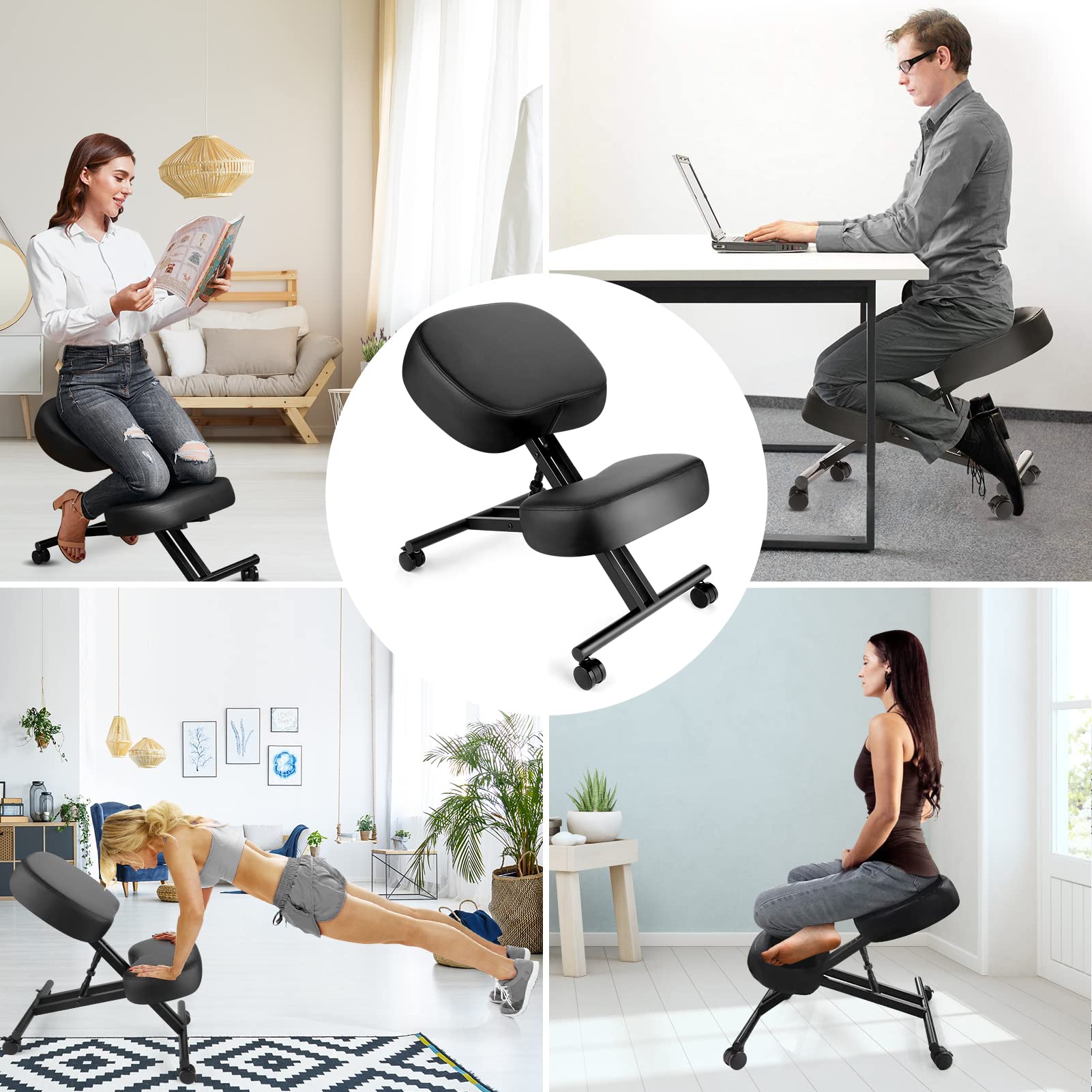 كرسي للركوع مريح للمكتب، مقعد  - مراجعة Home Office Ergonomics وسعره
