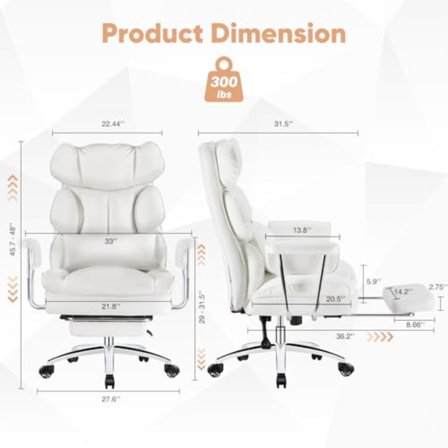 كرسي مكتب تنفيذي للمنزل - كرسي - مراجعة Home Office Ergonomics وسعره