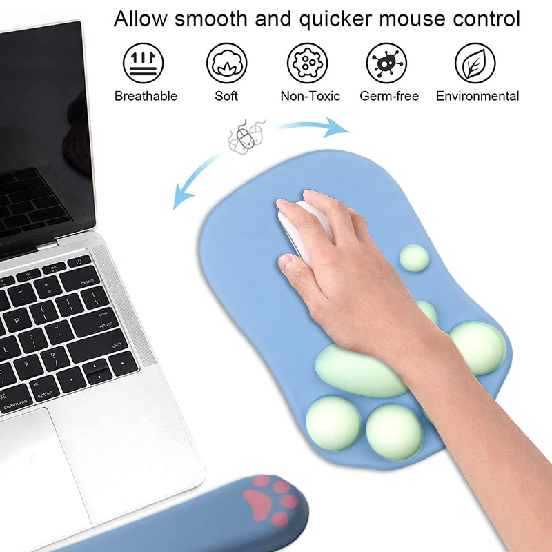 لطيف مريح القط باو ماوس الوساد - مراجعة Home Office For Mac وسعره