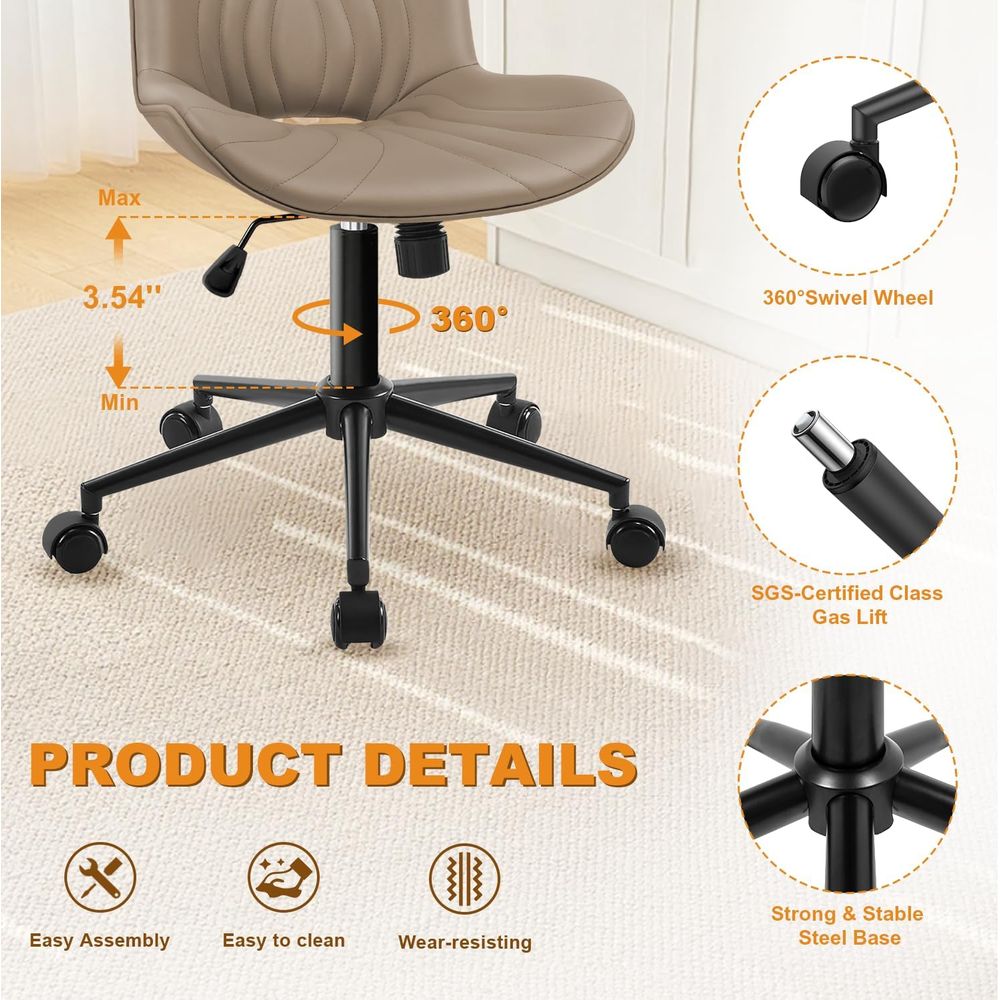 كرسي مكتب دوار مريح قابل لتعدي - مراجعة Home Office Ergonomics وسعره