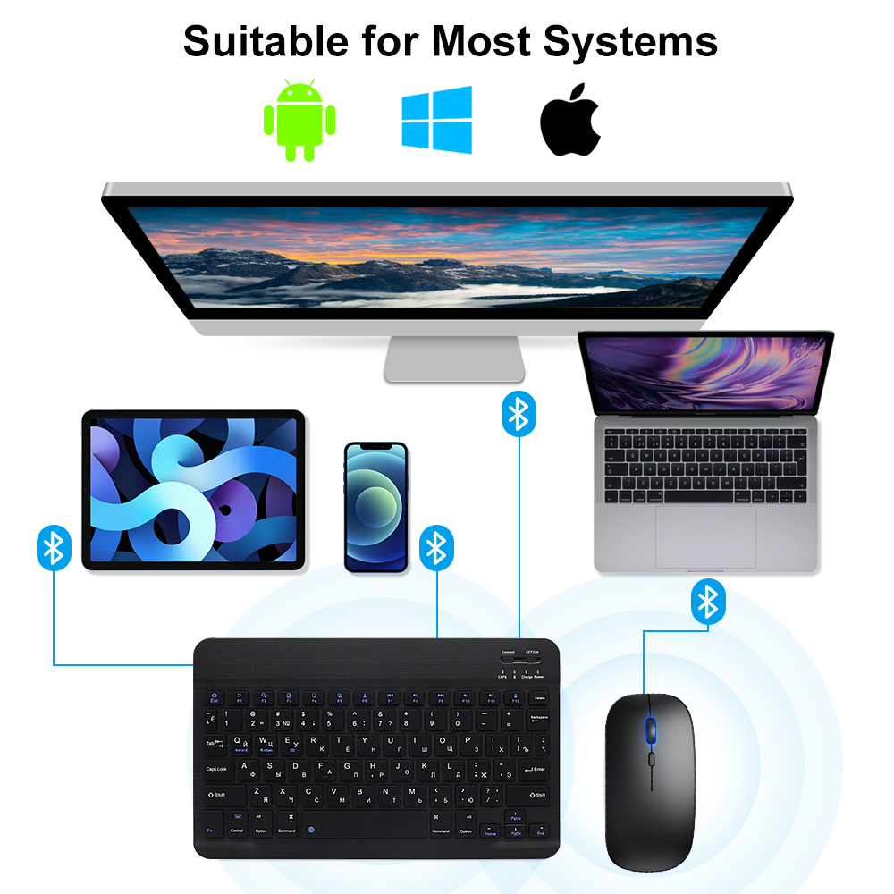 لوحة مفاتيح وماوس بلوتوث لأجهز - مراجعة Home Office Windows وسعره