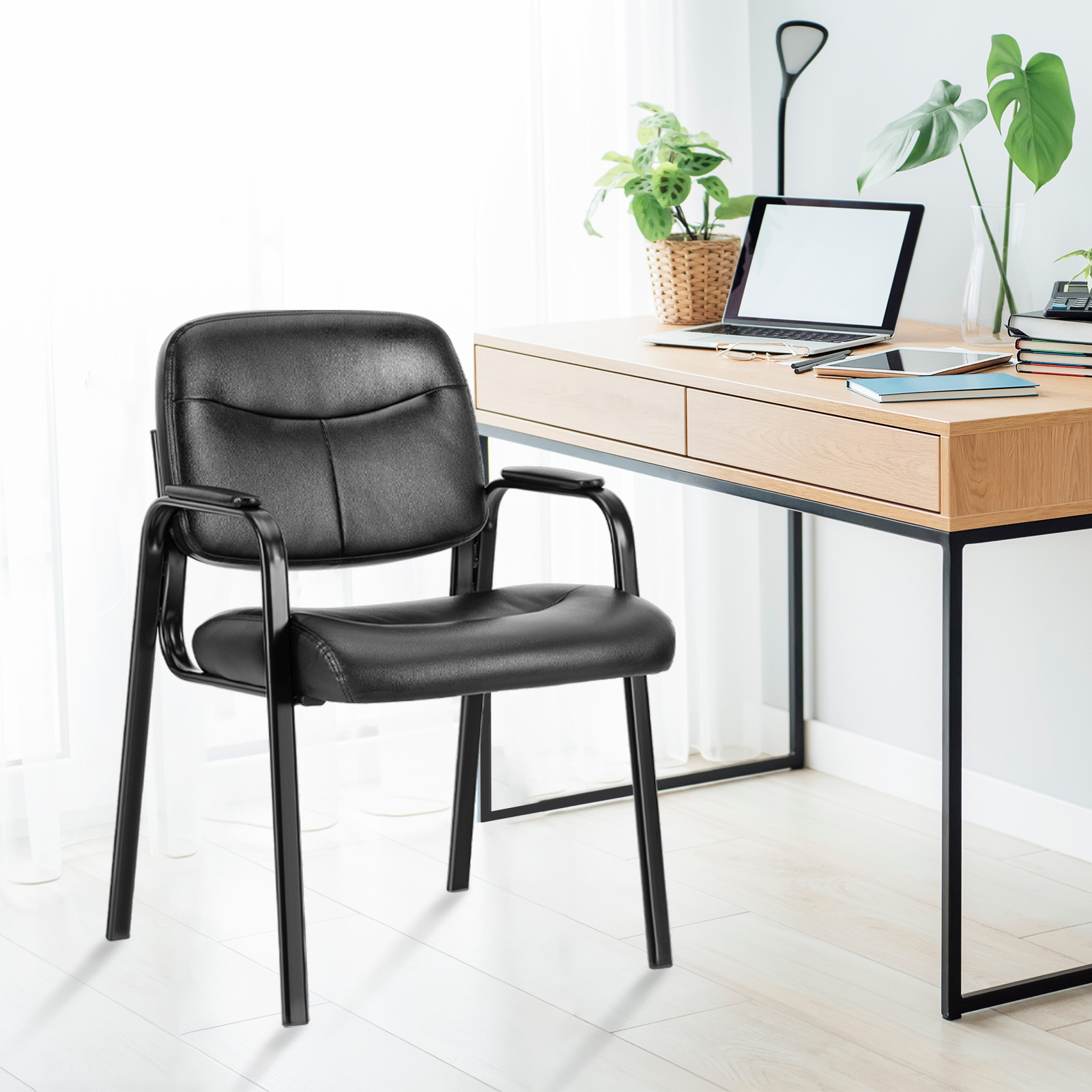 كرسي مكتب من الجلد الصناعي JHK - مراجعة Home Office Guest Room وسعره