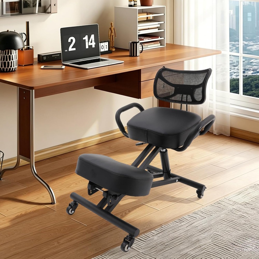 كرسي ركوع مريح مع دعم للظهر، م - مراجعة Home Office Ergonomics وسعره