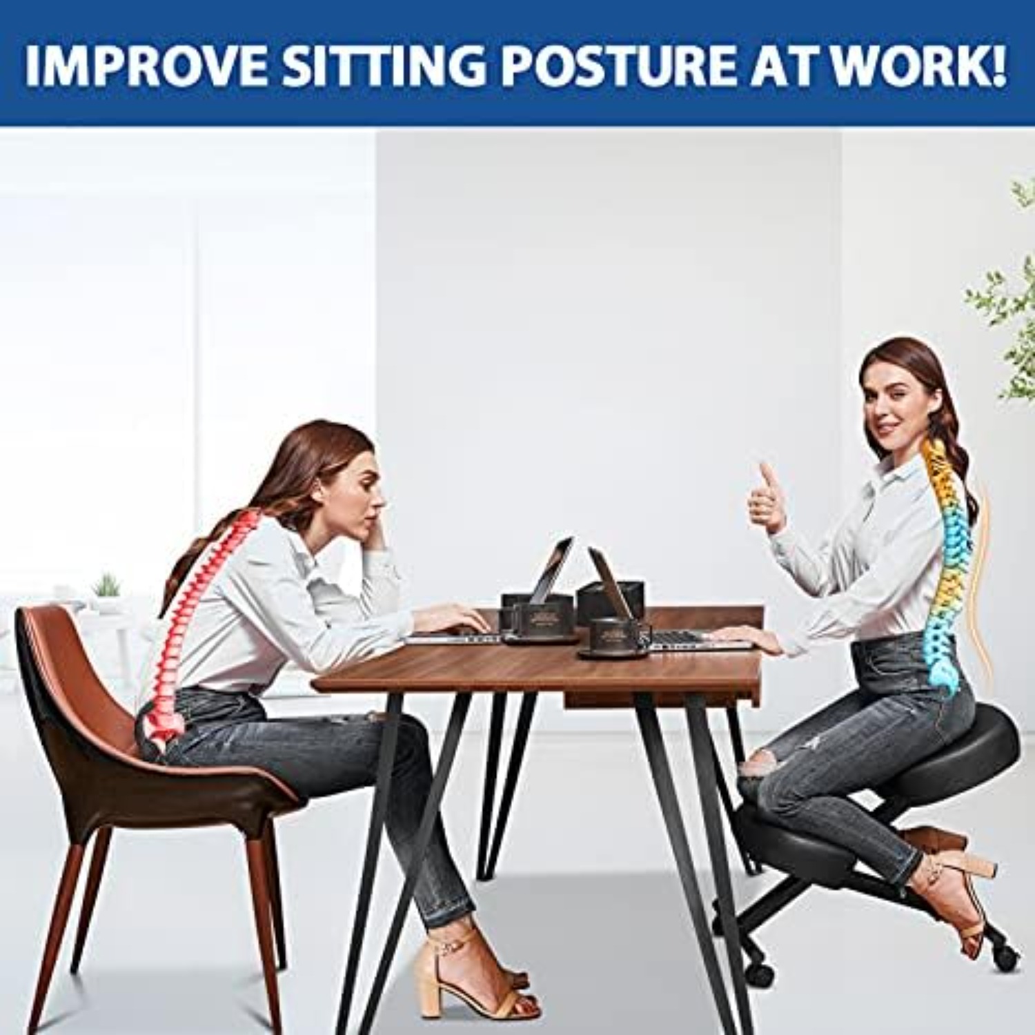 كرسي الركوع المريح للمكتب، مقع - مراجعة Home Office Ergonomics وسعره