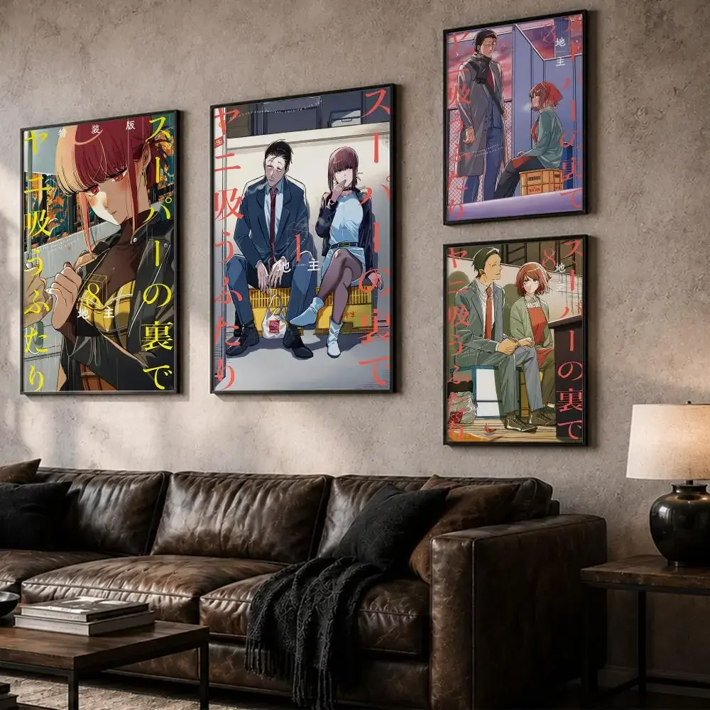 لوحات فنية جدارية قماشية بتصمي - مراجعة Home Office Romance Manga وسعره