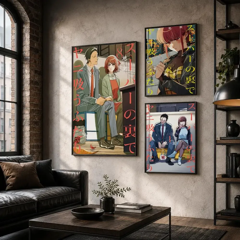 لوحات فنية جدارية قماشية بتصمي - مراجعة Home Office Romance Manga وسعره