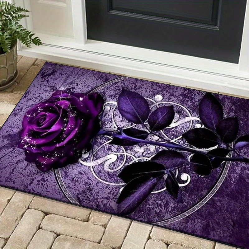 سجادة أوراق أرجوانية لديكور ال - مراجعة Home Office Interior Design وسعره