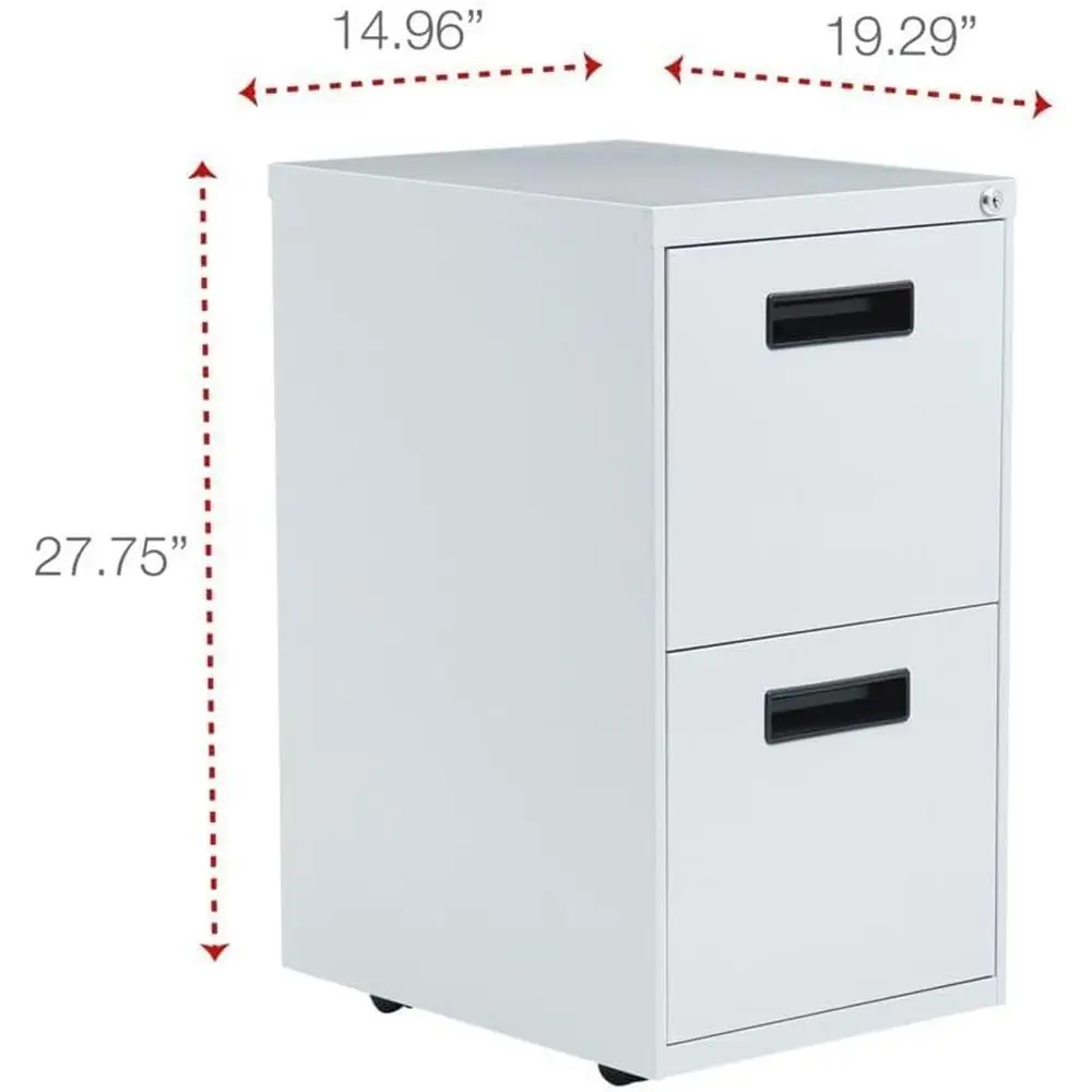 خزانة ملفات رمادية اللون، ذات  - مراجعة Drawer Pedestal Cabinet وسعره