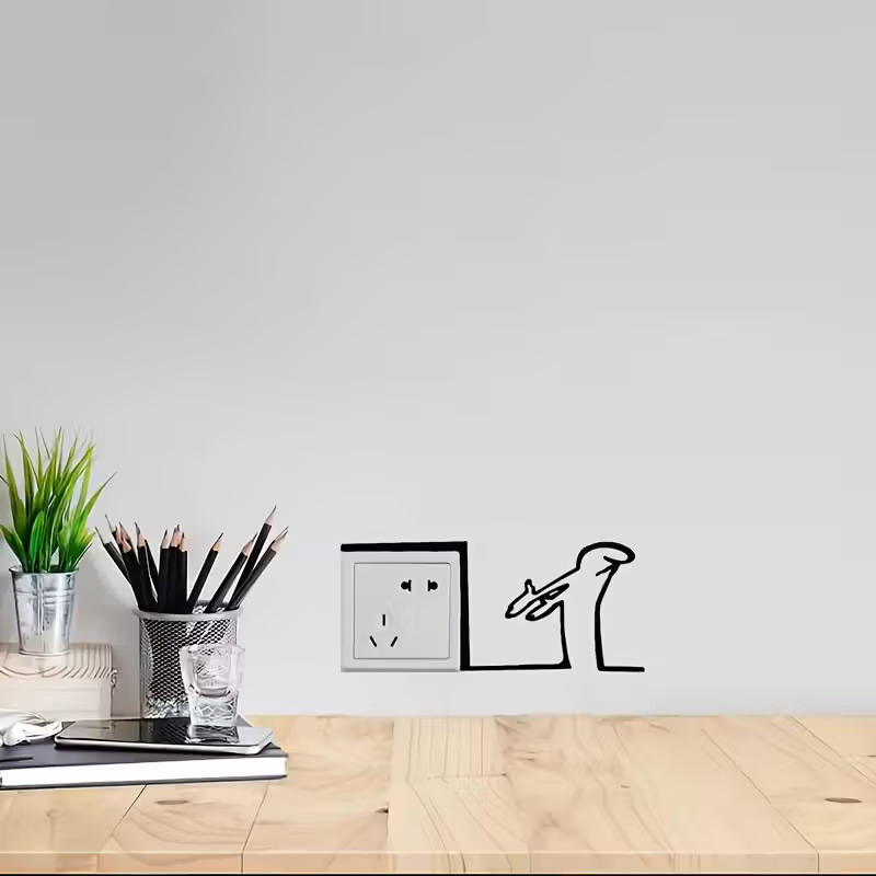 ملصق جديد بتصميم بسيط لشخصية ك - مراجعة Home Office Interior Design وسعره