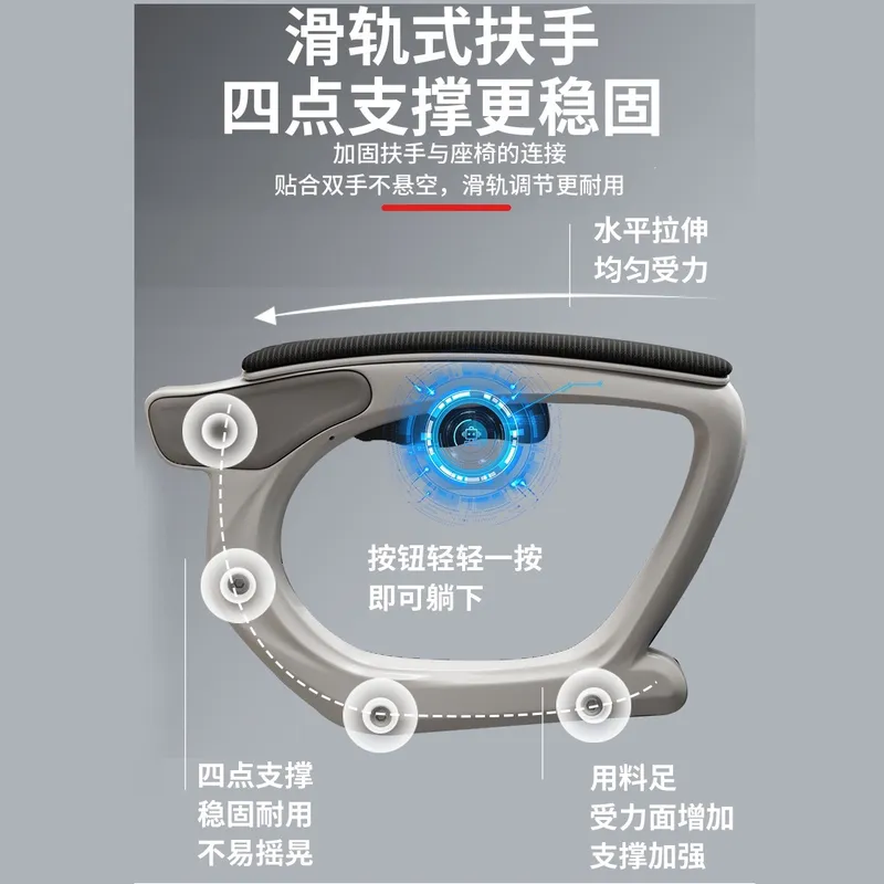 كرسي مكتب مريح للاستخدام المنز - مراجعة Home Office Ergonomics وسعره