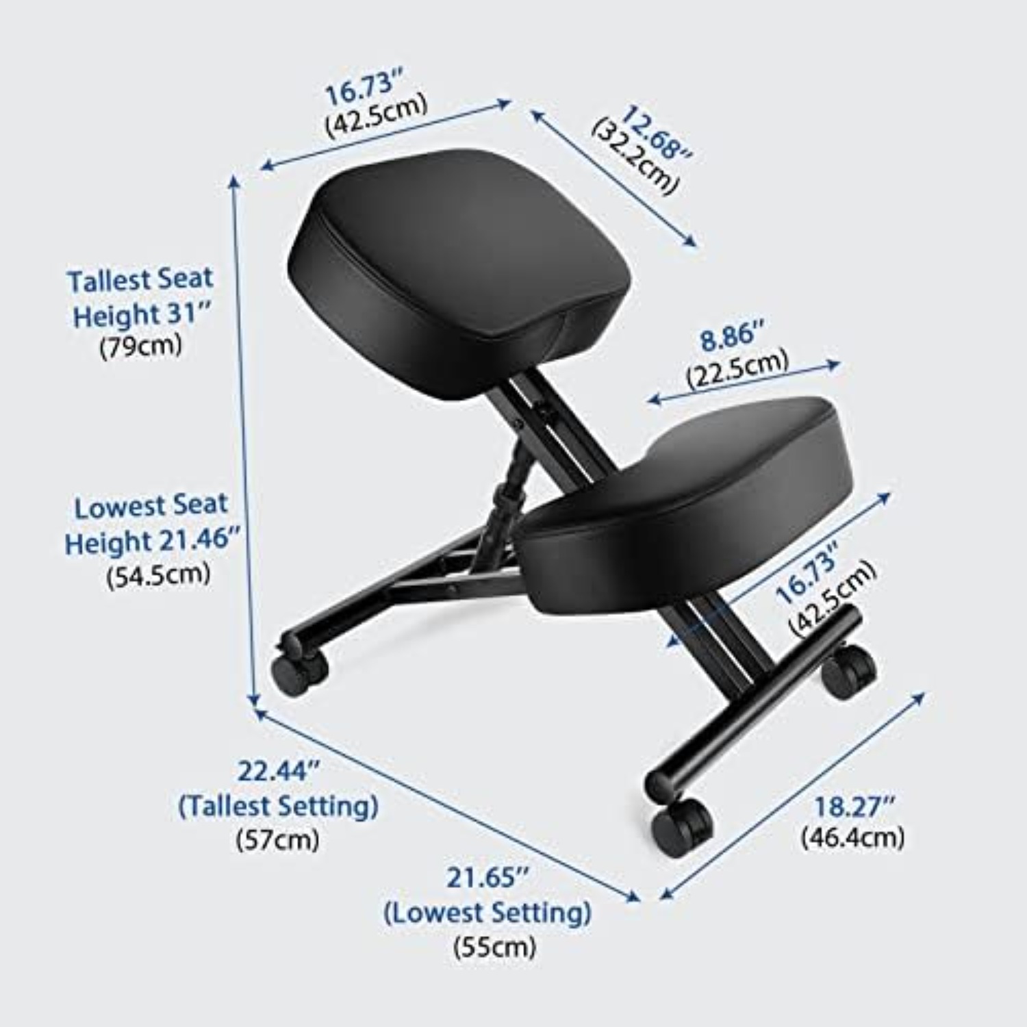 كرسي ركوع مريح، كرسي تأمل قابل - مراجعة Home Office Ergonomics وسعره