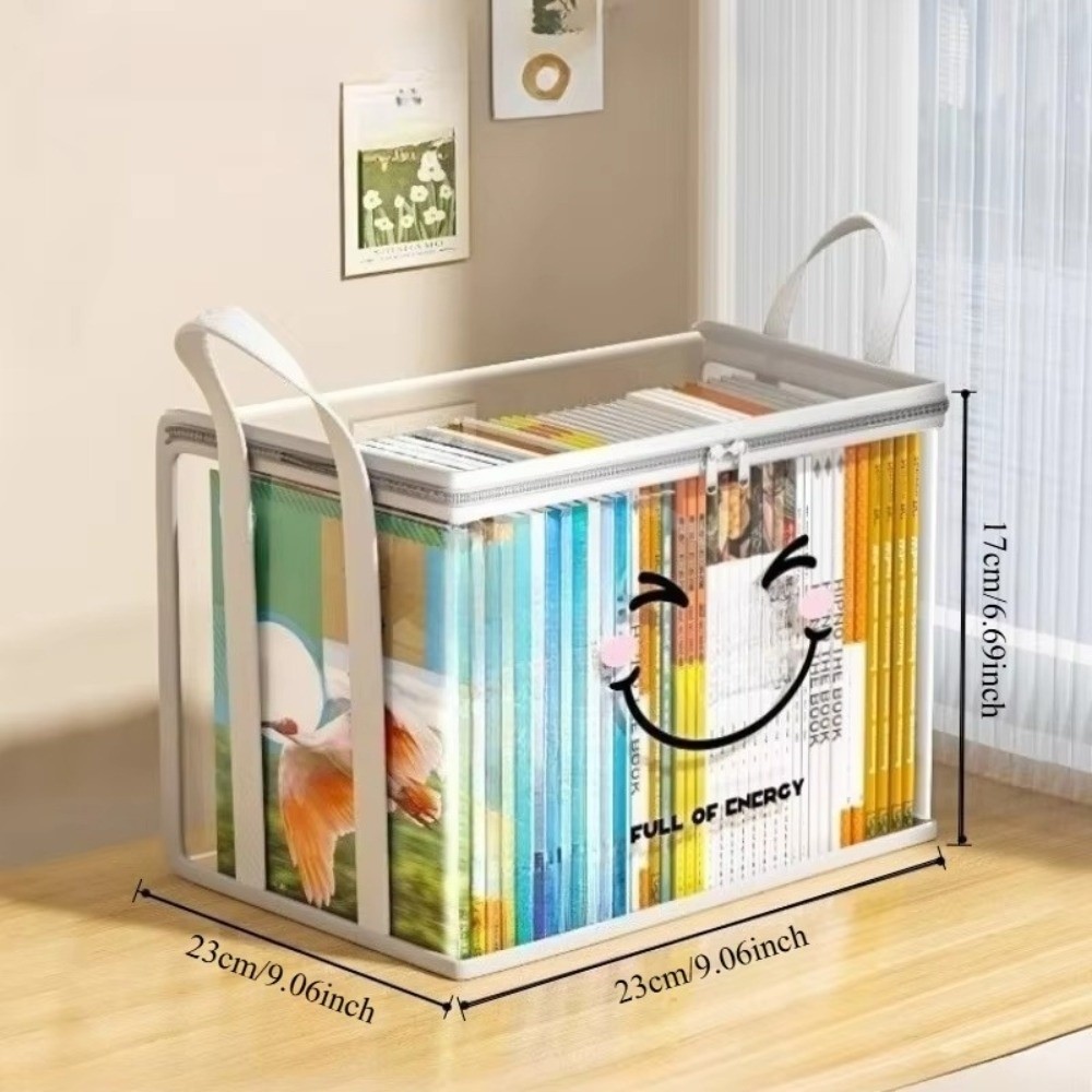 حقيبة تخزين كتب مربعة كبيرة، ص - مراجعة Home Office Bagas وسعره