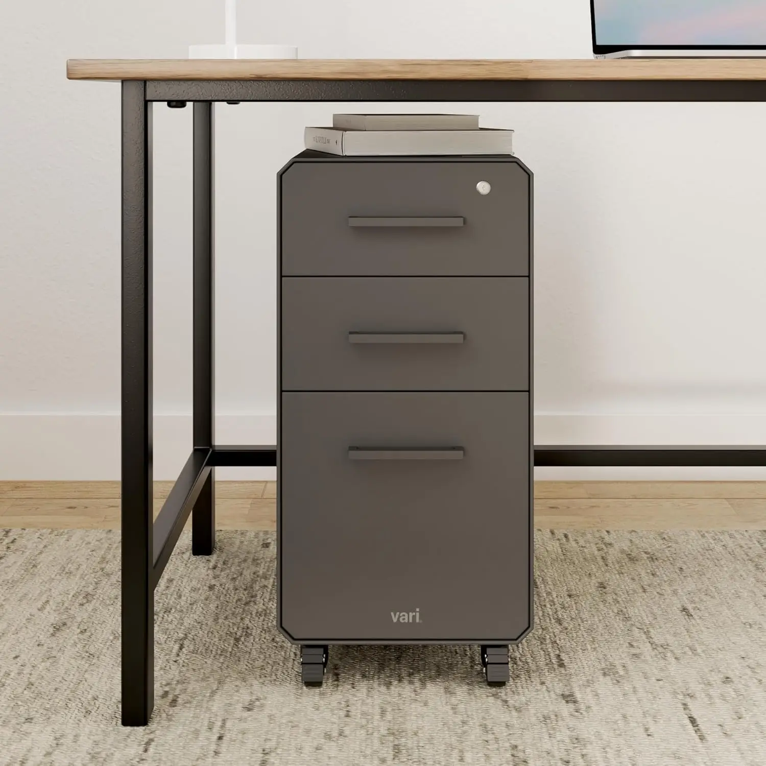 خزانة ملفات نحيفة - خزانة مكتب - مراجعة Drawer Pedestal Cabinet وسعره
