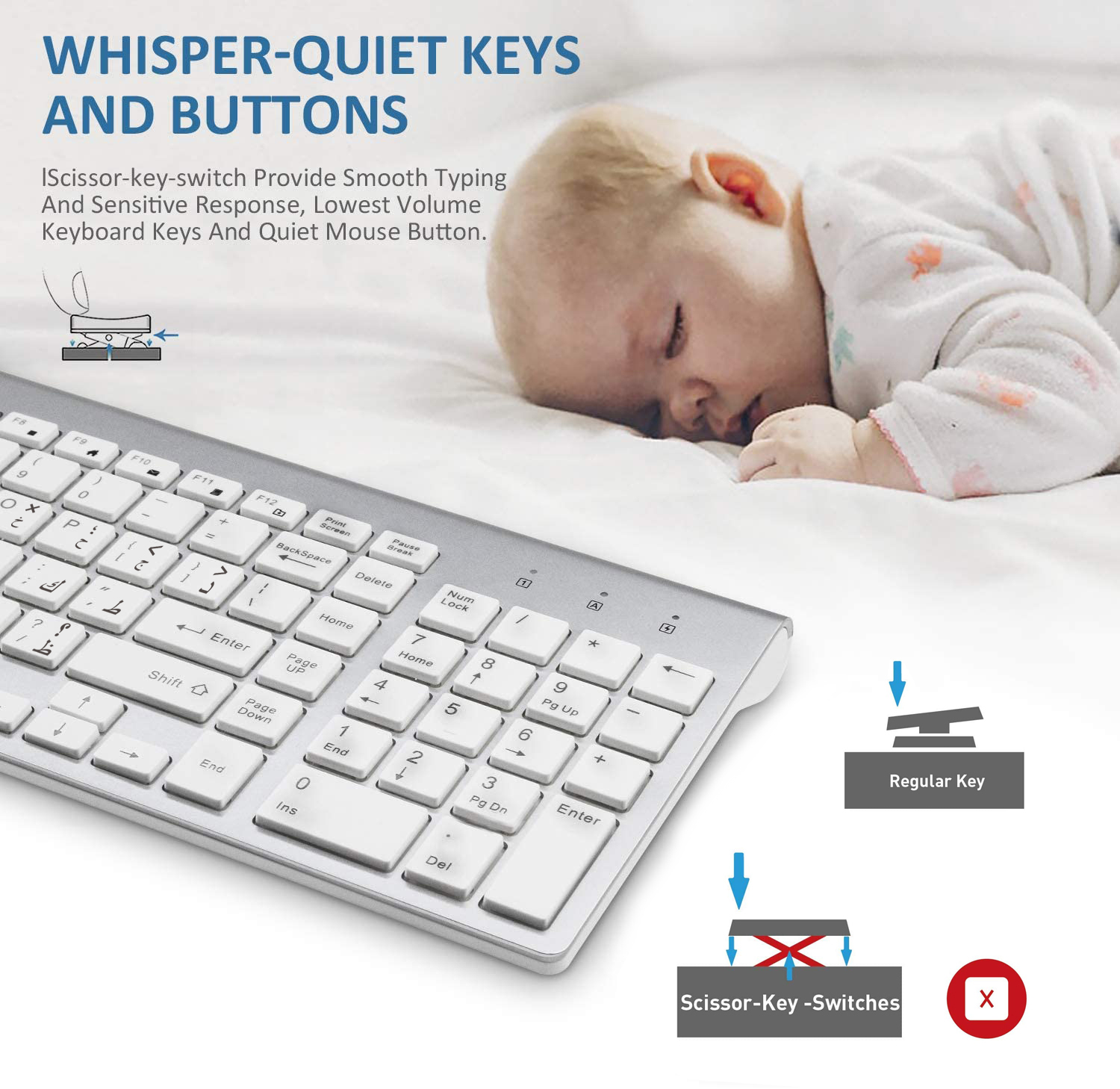 مجموعة لوحة مفاتيح لاسلكية رفي - مراجعة Home Office Windows وسعره
