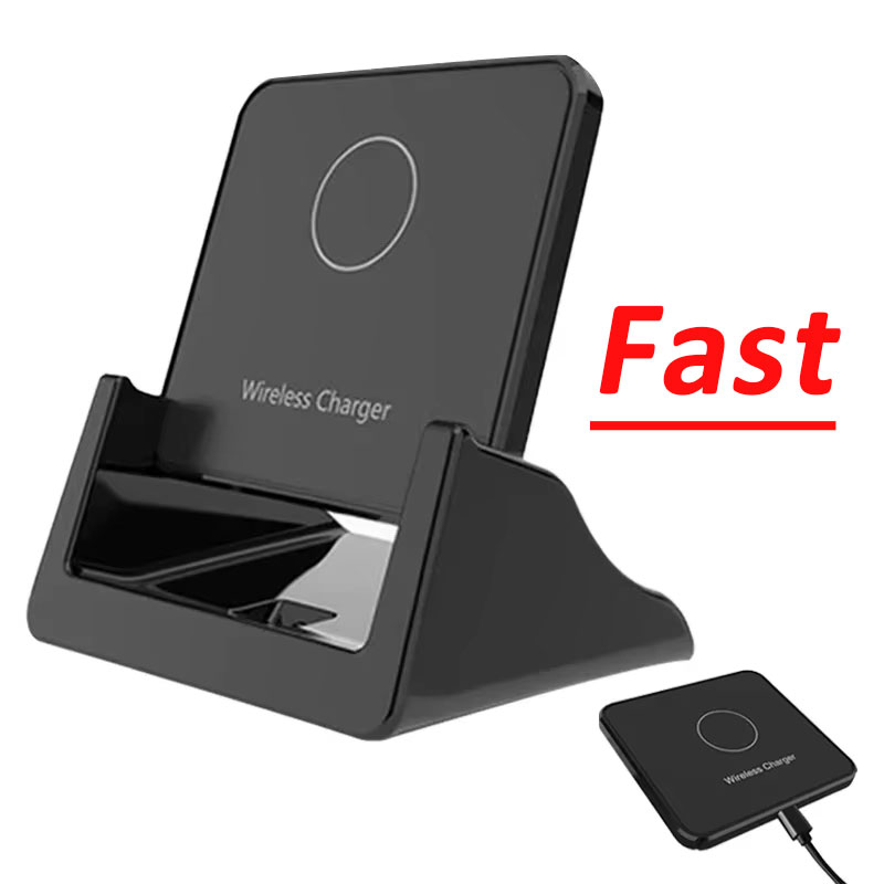 شاحن لاسلكي رفيع للغاية مع حام - مراجعة Desk Charging Station وسعره