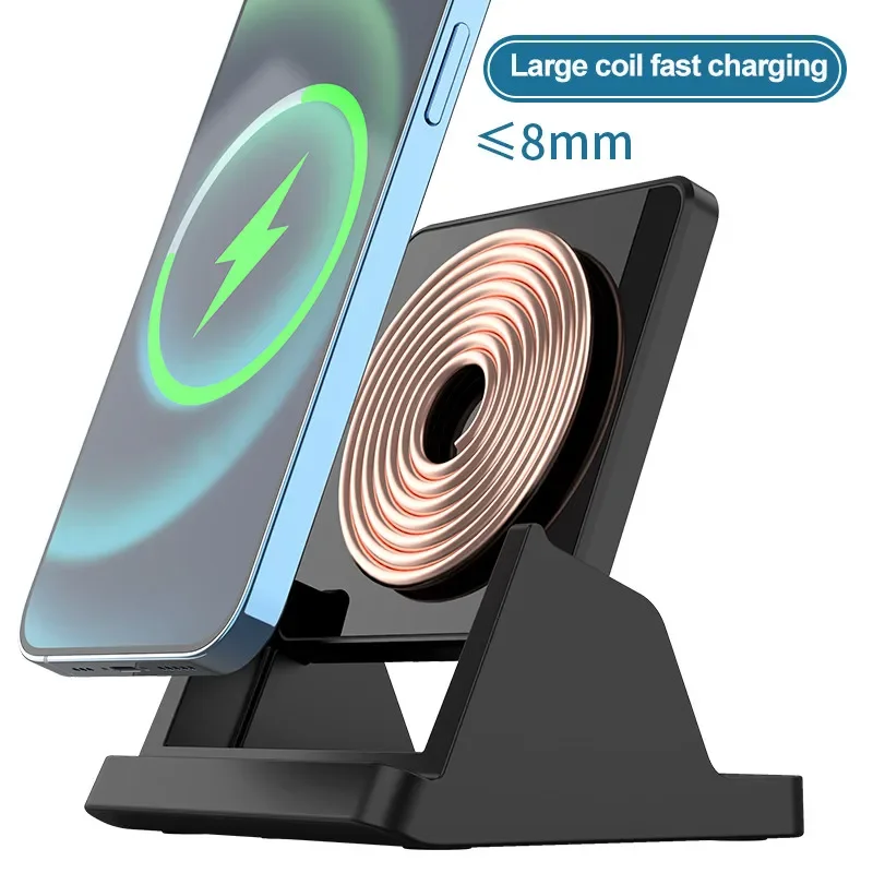 شاحن لاسلكي رفيع للغاية مع حام - مراجعة Desk Charging Station وسعره