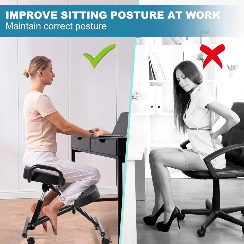 كرسي ركوع مريح لتصحيح وضعية ال - مراجعة Home Office Ergonomics وسعره