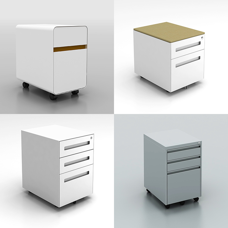 خزانة تخزين معدنية متحركة حديث - مراجعة Drawer Pedestal Cabinet وسعره