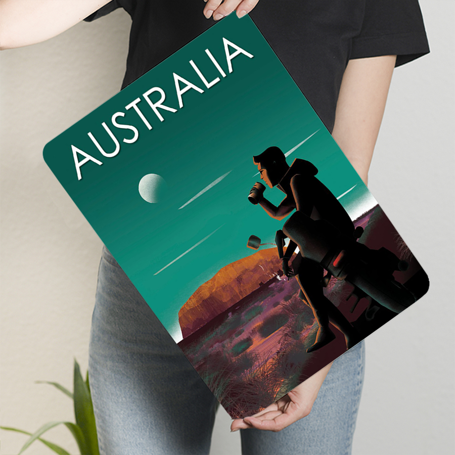 أستراليا المشهد ريفي جدار معدن - مراجعة Home Office Australia وسعره