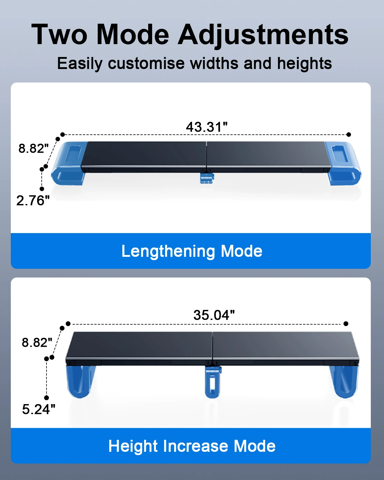 Oatsbasf حامل شاشة مزدوج ارتفا - مراجعة Monitor Riser Stand وسعره