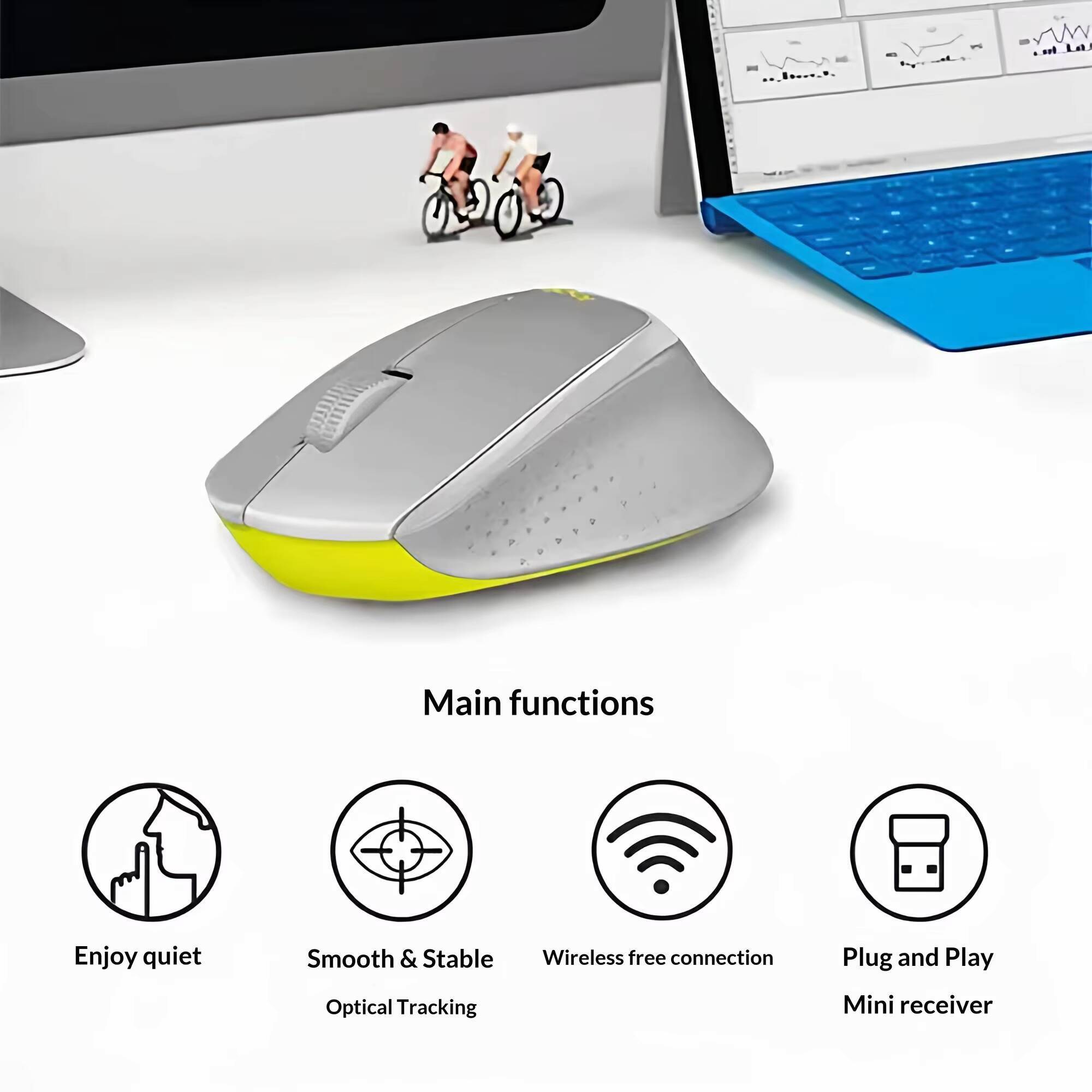 فأرة لاسلكية لوجيتك M330 بتردد - مراجعة Home Office For Mac وسعره