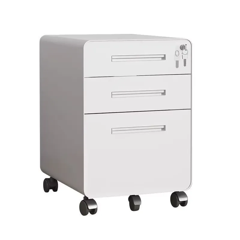 خزانة متحركة بثلاثة أدراج مع ع - مراجعة Drawer Pedestal Cabinet وسعره