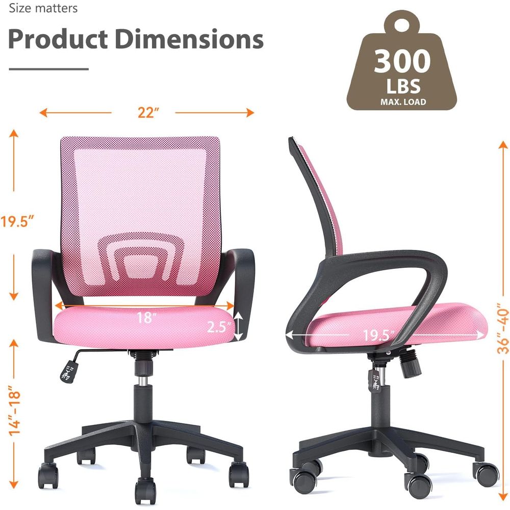 طقم كرسي مكتب شبكي مريح باللون - مراجعة Home Office Ergonomics وسعره