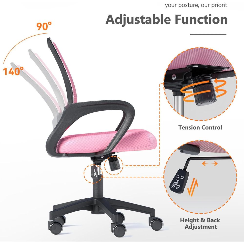 طقم كرسي مكتب شبكي مريح باللون - مراجعة Home Office Ergonomics وسعره