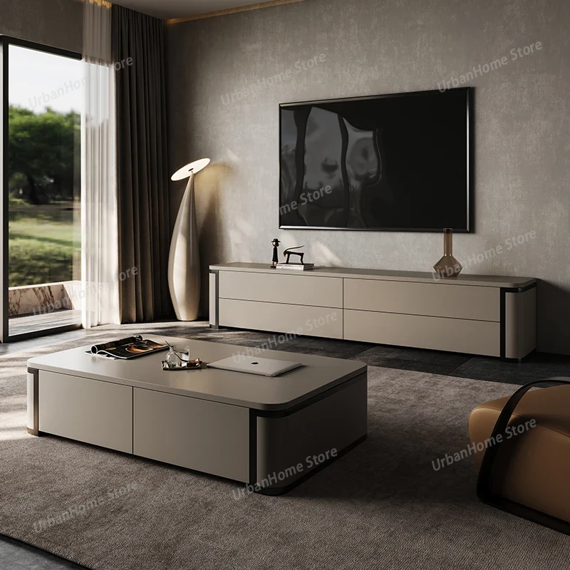 حامل تلفزيون زاوية فاخر لغرفة  - مراجعة Drawer Pedestal Cabinet وسعره